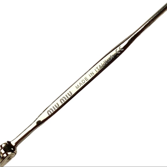 Miu Miu SMU56T Catwalk butterfly shaped Sunglasses EUC - Picture 6 of 16